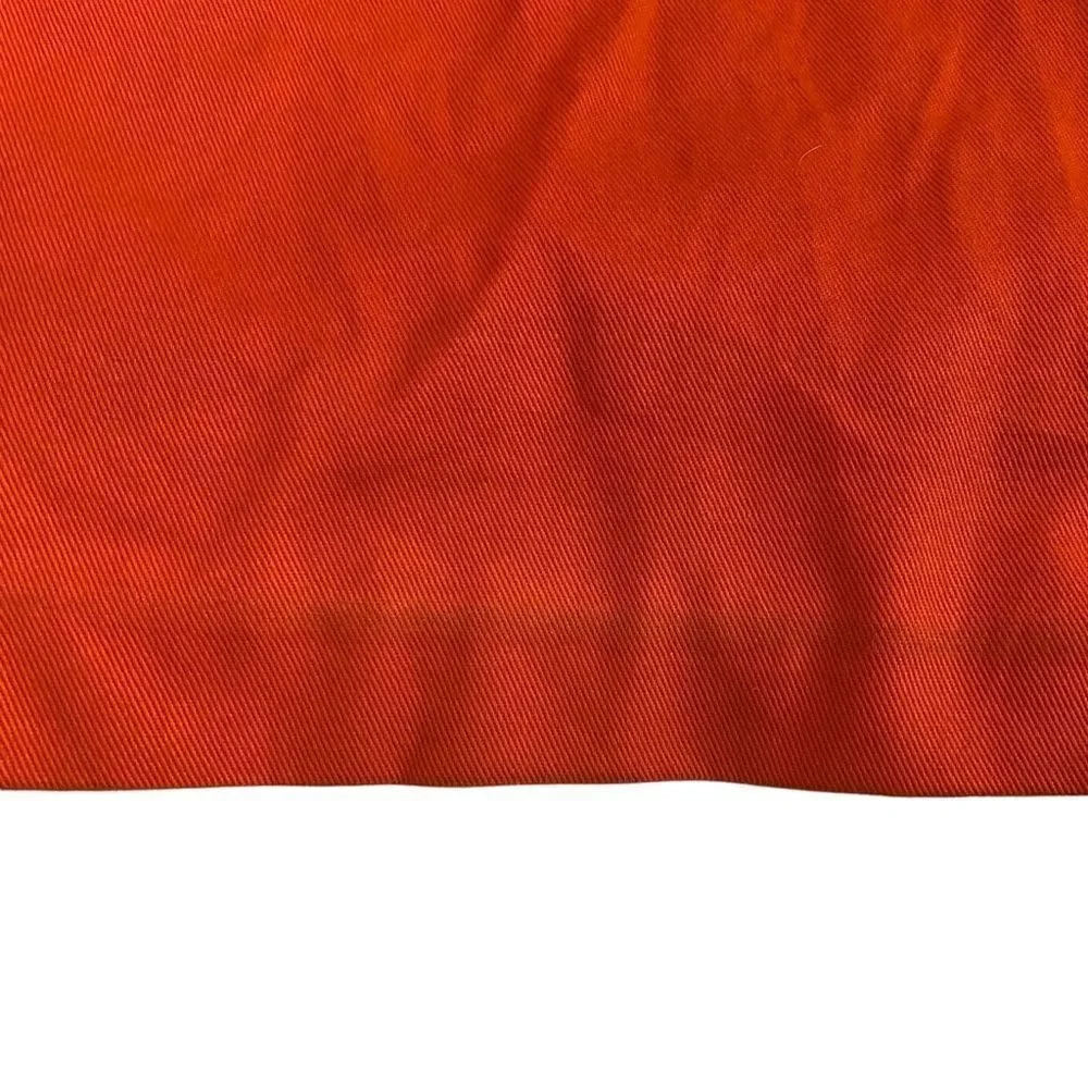 DSQUARED2 Orange 100% Cotton Mini Skirt Sz IT 42 or US 6